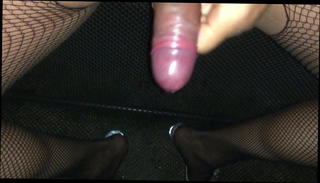 Video 1175951901: bondage feet, heels cum feet, cock bondage, fishnet catsuit, man gay