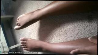 Video 270964403: feet toes, feet fetish, toes girl, amateur feet, ebony feet