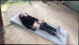 Video 1574418444: fetish gay solo, fetish male gay, pants fetish, leather fetish, cigar fetish, solo male outdoors