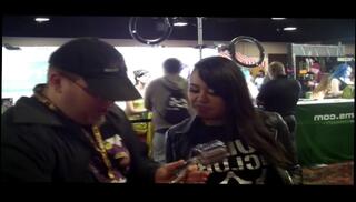 Watch the video about Annie Cruz with Jiggy Jaguar Exxxotica Expo 2018 Denver Co