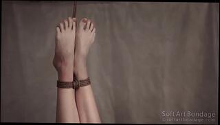 Video 666571835: bdsm rope bondage, softcore bdsm bondage, rope bondage teen, nylon bondage, solo nylons, solo girl teasing, teen solo striptease, erotic nylon, lingerie rope, soft nylons