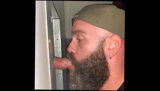 Video 1226235301: gloryhole cock sucking, guy gloryhole, gay guys sucking cock, bearded guy sucking