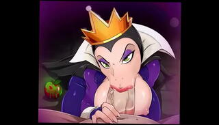 Watch the video about Snow White Queen Blowjob