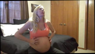 Video 290982901: pregnant blonde, pregnant hd, straight talk