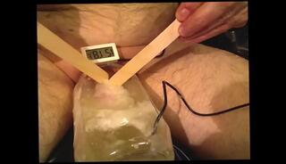 Video 420441065: cbt hot wax, waxed balls, solo hot boy