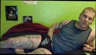 Video 86960401: amateur webcam masturbation, webcam masturbation gay, amateur guy wanking, gay man wanking, tattoos wanking