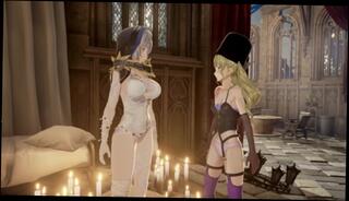 Watch the video about Code Vein Mia and Io Skirtless Mod Fanservice Appreciation p