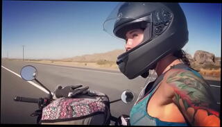 Video 897127175: felicity feline, bike, bad ass chick, boobed bad ass, chick homemade, pornstar chick, babe rides, tattooed bad ass, chick outdoor