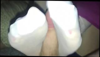 Video 1115767904: girls nylon foot, white nylon foot job, foot job fetish, foot fetish stockings, girl friend foot job