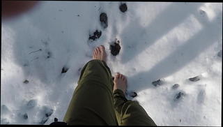 Watch the video about Walking Barefoot In The Snow