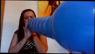 Video 732961645: big blue, inflatable pop, inflation fetish, blow pop, fetish italian, wet pussy orgasm, great wet pussy