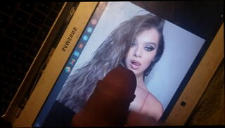 Video 1453769275: hailee steinfeld, cumshot cumtribute