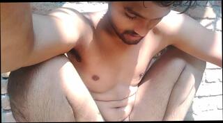 Watch the video about Indian Style Outdoors Forest Masturbated Collage Boy - Hindi Voice