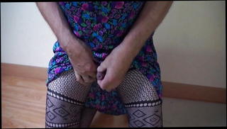 Video 252823401: sex toy pantyhose, pantyhose masturbation, gay pantyhose, skirt pantyhose, pantyhose man, masturbation hd