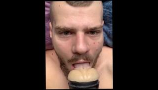 Video 1575938143: green eyes, solo pussy toying, amateur solo pussy, solo male toy, licking solo, eating solo, german solo, hungry pussy