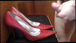 Video 184631401: pumping cum, gay pump, leather pumps, man pumps, red pumps