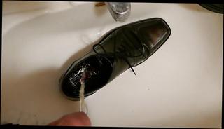 Video 299632301: gay men pissing, gay man pissing, piss shoes, dress pissing