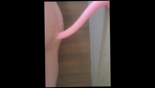 Watch the video about Fucking my transgender ass in the shower with my bigass two foot pink dildo. I take it all.