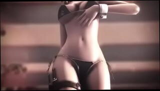 Video 462650995: 3d anime girl, 3d toons, anime girl dancing, bikini girl