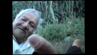 Video 306739305: gay grandpa, grandpa boy, grandpa outdoors