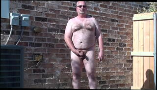 Video 1608410795: hairy dick jerks, hairy dick cum, hairy dick masturbation, hairy guy jerks, hairy dick jacking, hairy mature masturbation, cum bukkake, hairy mature outdoor, hairy public, jerking outside