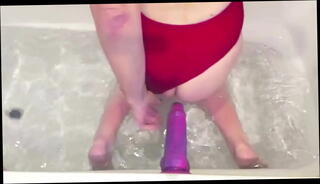 Watch the video about Red Bathing Suit and Purple Pile Driver - 90seconds