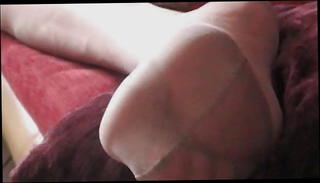 Video 234566401: nylon feet foot, nylon feet fetish, nylon stockings foot fetish, vintage foot fetish, nylon feet close, vintage collection, feet straight, wearing vintage, feet pleasure, slutty wife, love slutty