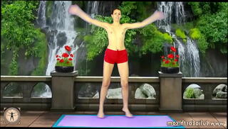 Video 1409080455: topless sex, topless yoga, topless outdoor, physical sex