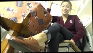 Video 912737704: foot fetish humiliation, foot fetish hd, girl humiliated, shoe humiliation, humiliated college