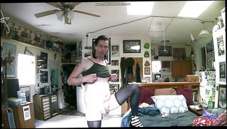 Video 1124789501: skinny crossdresser, crossdresser striptease, crossdresser webcam, amateur crossdresser, gay crossdresser, amateur hot skinny, hd skinny, sexy shoes, sexy stockings