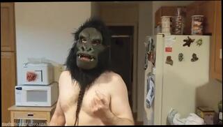 Video 1244512003: fetish gay solo, amateur oral solo, daddy bear solo, daddy solo male, fetish mask, solo monster