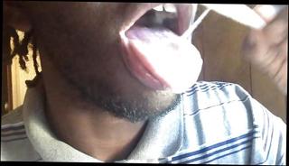 Video 321750401: tongue fetish drooling, spit drool fetish, man gay, gay hd