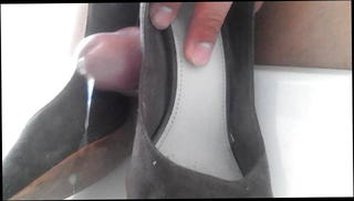 Watch the video about GF's well worn high heel going out pumps