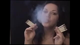 Video 1223640625: chain smoking, double