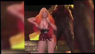 Video 758053485: nicki minaj, ariana grande, celebrity upskirt, upskirt big, boobs big nipples, nipple slip, celebrity sextape