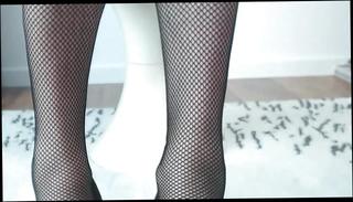 Video 347041901: fishnet pantyhose, pantyhose legs, man gay, gay hd