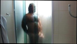 Video 282727701: gay man masturbating, masturbates takes shower