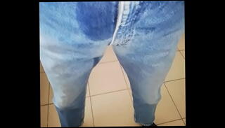 Video 1187466615: pissing peeing, solo pee, boy pee, jeans peeing, pee loving, bedroom solo