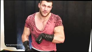 Video 329934101: latex wanking, gay latex, latex loving, latex hd, gay muscle daddy, muscular daddy