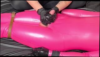 Video 1575748173: latex catsuit bondage, latex fetish bondage, latex catsuit girl, lesbian bondage orgasm, fetish lesbian toys, vacuum pump, latex slave, amateur lesbian teen girls, latex trans, latex handjob, amateur teen handjob