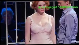 Watch the video about Christina Hendricks Boob Highlights Slo Mo