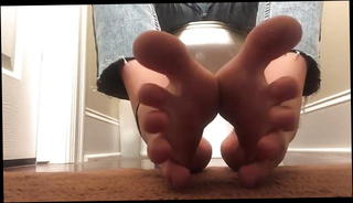 Video 870144501: girl foot tease, homemade foot, straight foot, young foot