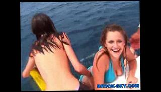 Video 22264925: bikini tease, bikini teen, bikini swimming, bikini outdoors, topless teen