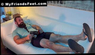 Video 1610829273: feet foot fetish toes, foot fetish solo, foot fetish hunk, hairy hunk solo, gay feet fetish, bare feet toes, male feet foot, hairy bearded hunk, toe loving