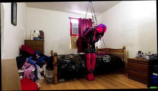 Video 1558612901: sissy maids self bondage, sissy balls, gay man sissy, sissy legs, ball standing