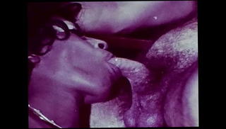 Watch the video about Vintage Interracial 1970's Loop, Hot Black Chick