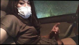 Video 1178400901: shemale masturbates car, asian shemale masturbating