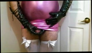 Video 68187401: gay man sissy, pink sissy dress, sissy pink panties