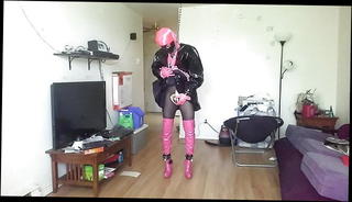 Video 1571296641: sissy maids self bondage, gay sissy