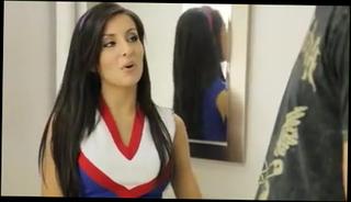 Watch the video about Hot and college girl cheerleader gets it deep